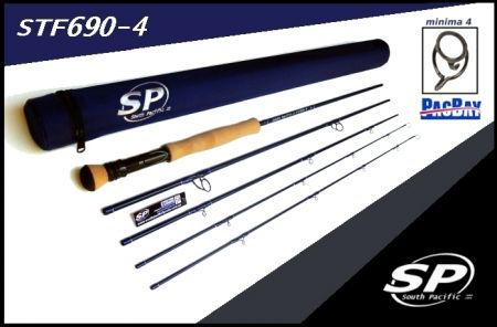 South Pacific STF690-4 6wt fly rod